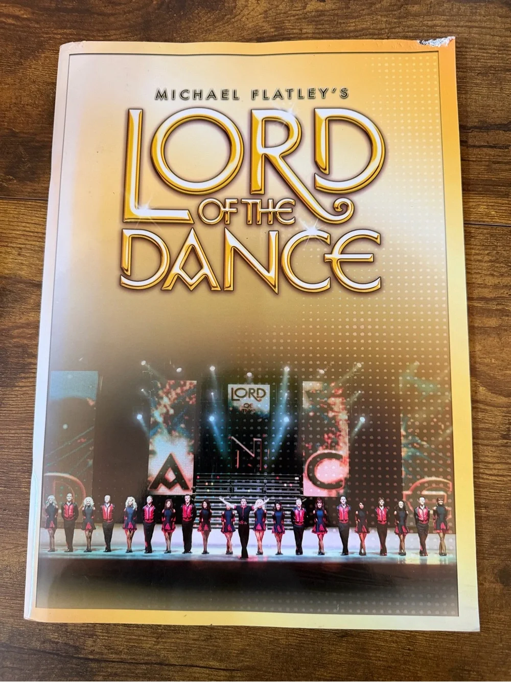 Michael Flatley Returns Lord Of The Dance Official Souvenir Program Book 2011